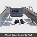 3Ton Weigh Beam Scales Freight Floor Pallet Livestock 1.2m | QualityJack