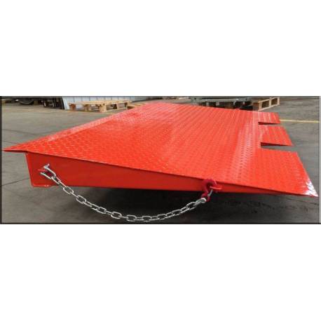 7T Container Forklift Ramp Metal Thickness 5.5mm