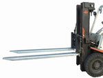 Galvanised Heavy Duty Fork Extension Forklift Slippers and Tines | QualityJack